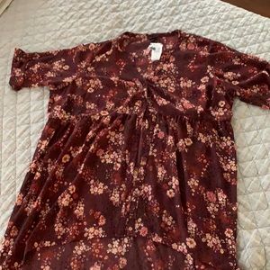 Torrid NWT babydoll top/dress